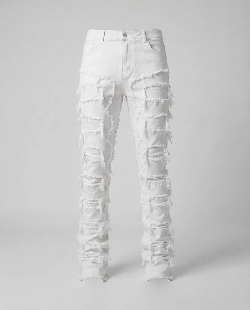 Herren Destroyed Jeans Slim