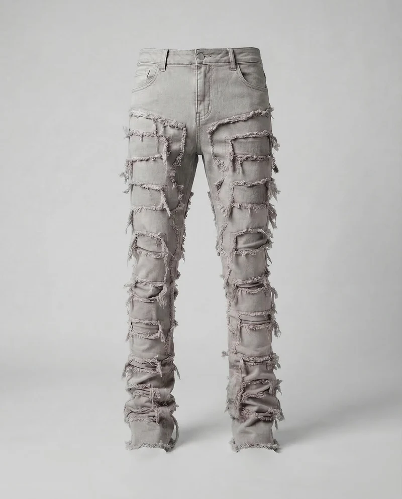Herren Destroyed Jeans Slim