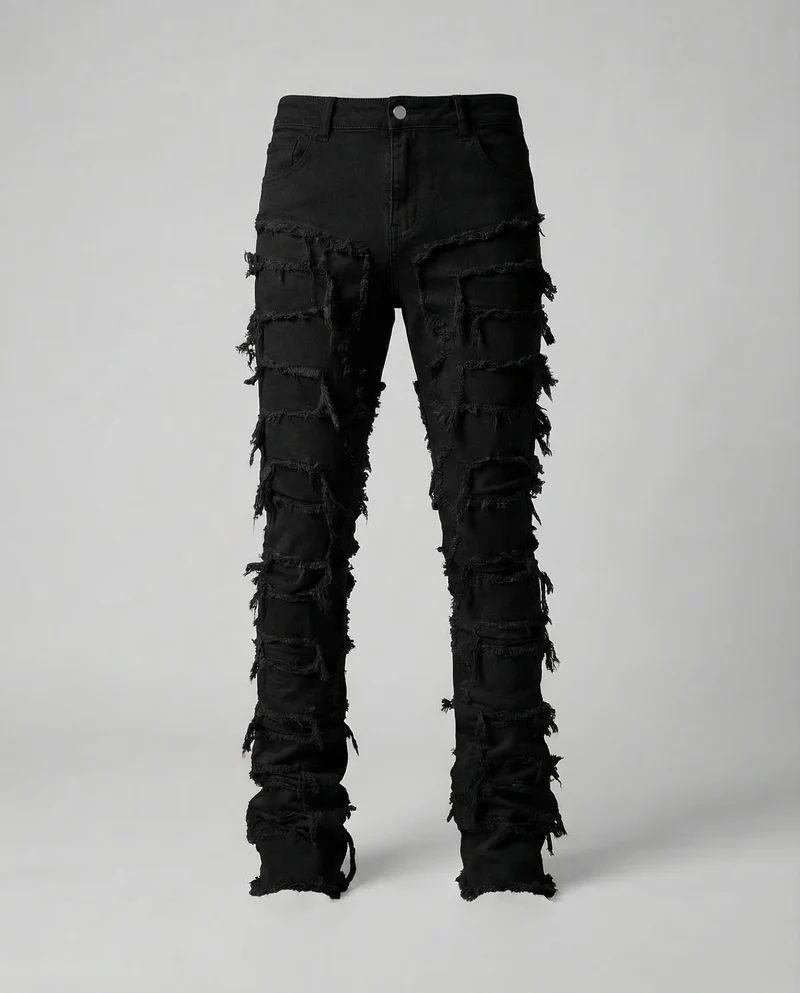 Herren Destroyed Jeans Slim
