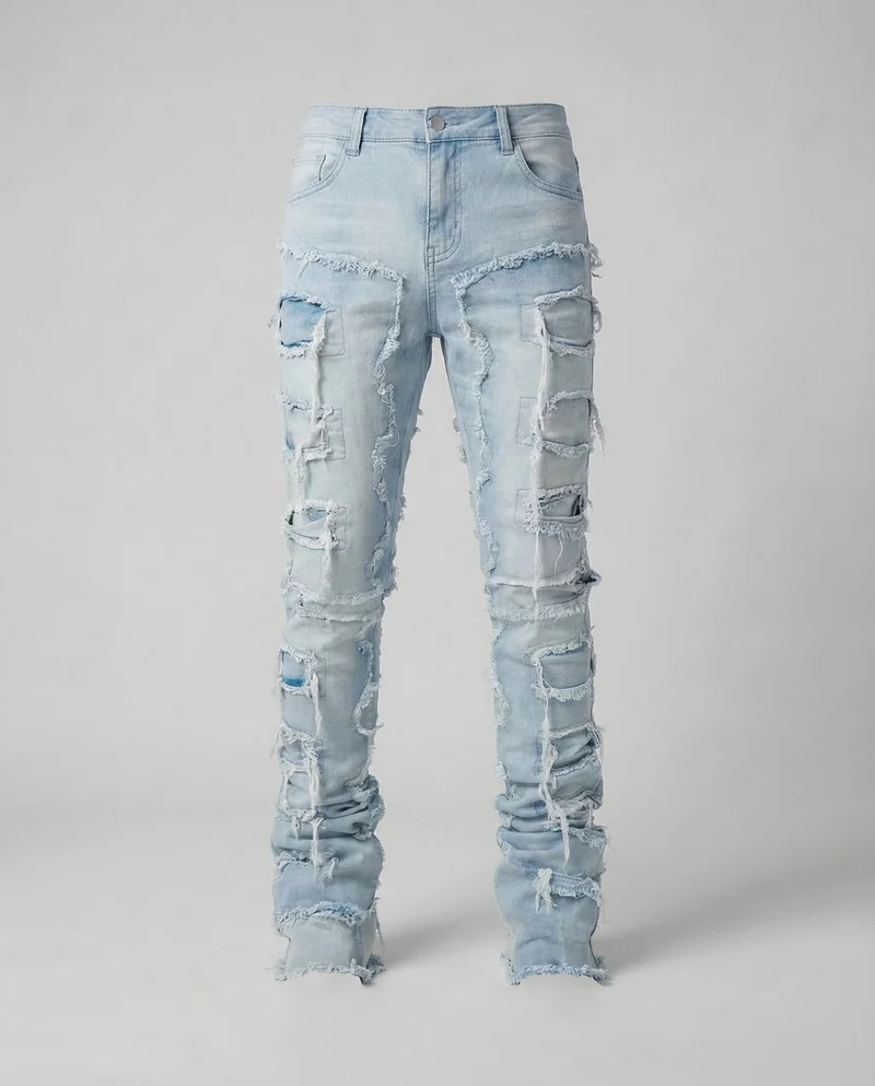 Herren Destroyed Jeans Slim