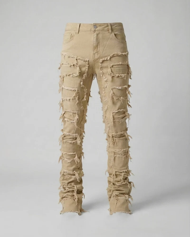 Herren Destroyed Jeans Slim