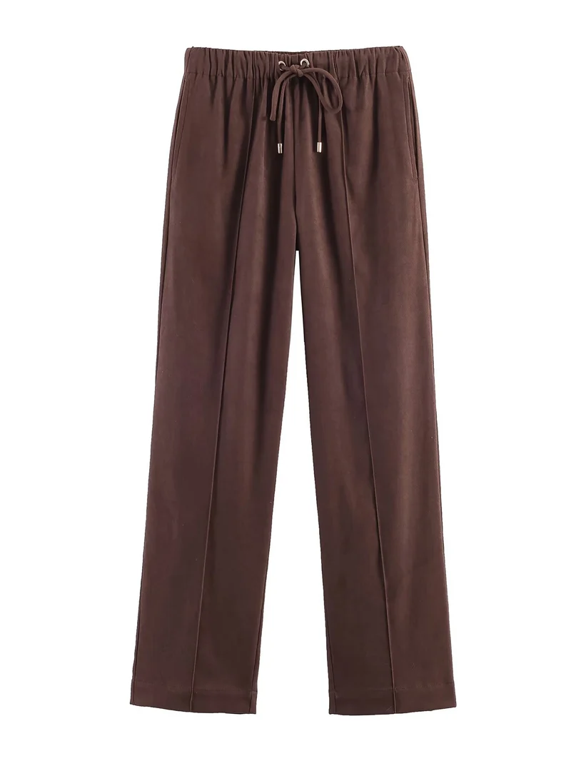 Damen Kurzblouson im Velours‑Look mit spitzem Hemdkragen und Gummizugsaum Nord Taschen