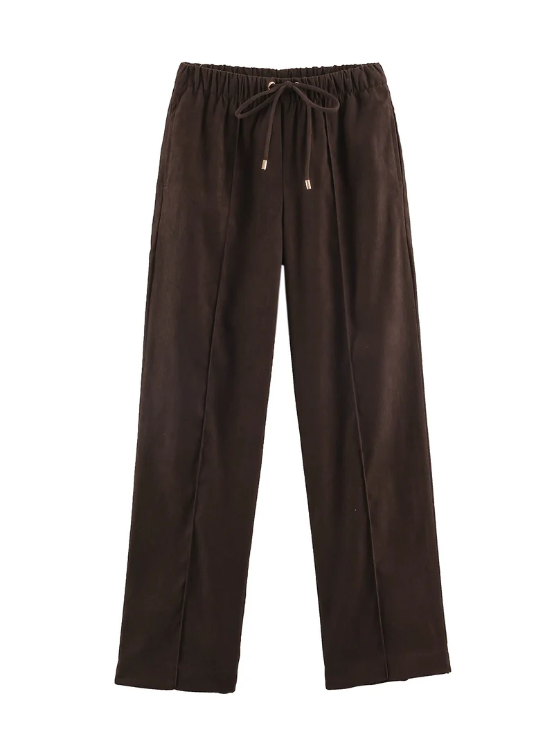 Damen Kurzblouson im Velours‑Look mit spitzem Hemdkragen und Gummizugsaum Nord Taschen
