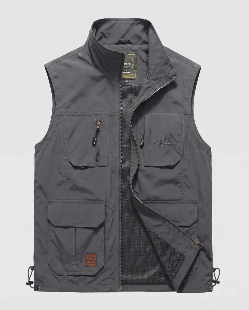 Herren Multifunktionale Outdoor-Weste Nord Taschen 1787797606