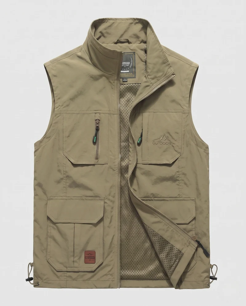 Herren Multifunktionale Outdoor-Weste Nord Taschen 1787797606