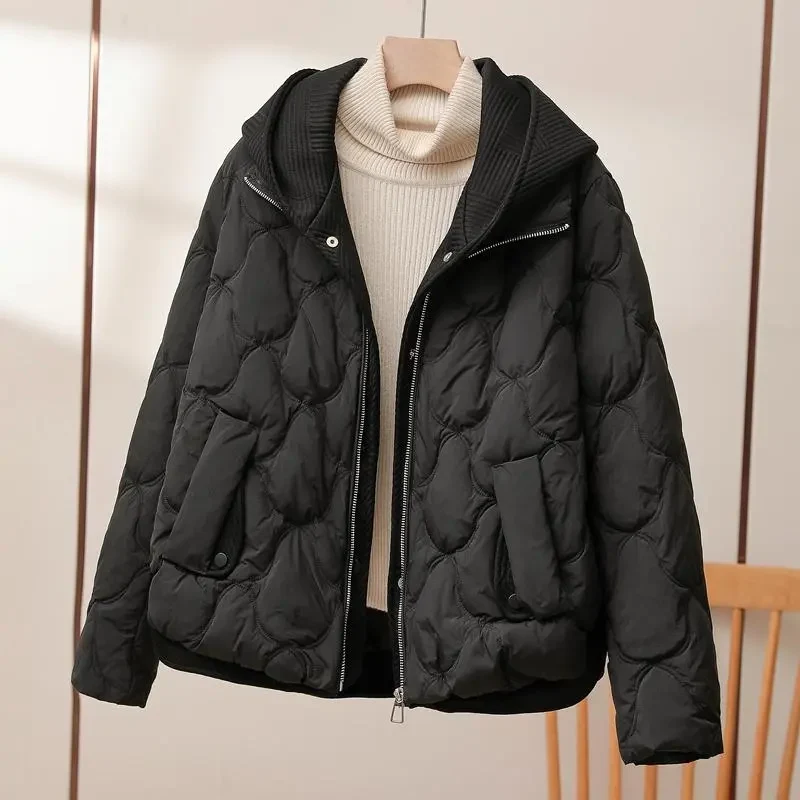 Wetterfeste Jacke mit Kapuze Damen Regular Fit Belle Couture Essential Wasserdicht