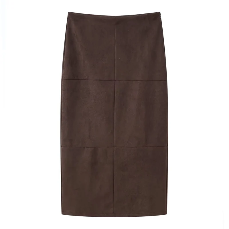 Damen Cropped Trenchjacke im Velourslook mit Bindegürtel und Schulterklappen Nord Taschen