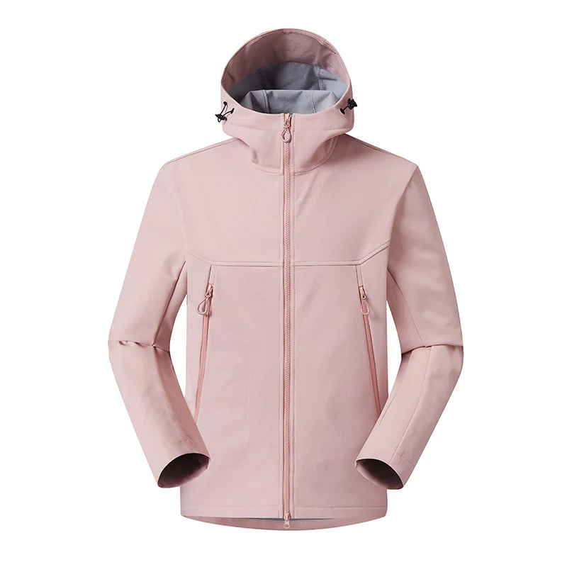 Herren Minimalistische Softshell-Hoodie mit atmungsaktiver Membran, verdeckten Reißverschlusstaschen und ergonomischem Schnitt Nord Taschen