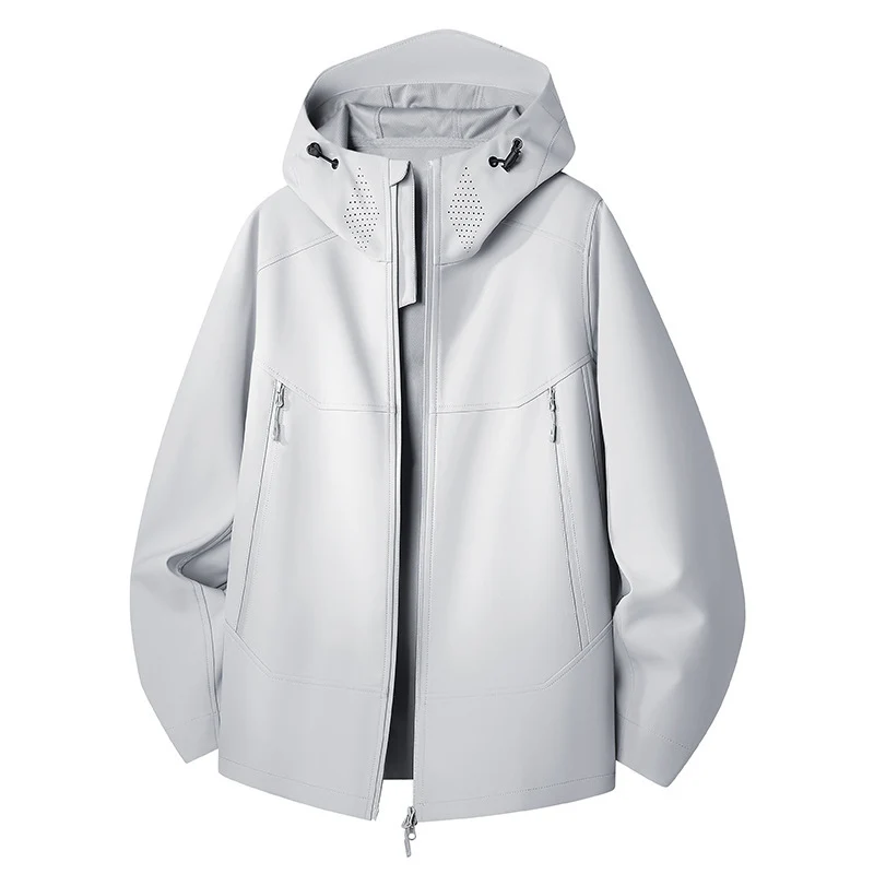 Damen Wasserdichte Softshell-Outdoorjacke mit minimalistischer Silhouette und Belüftungsperforation am Kragen Nord Taschen