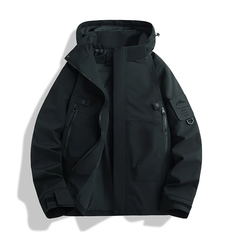 Damen Wasserabweisende Softshell-Funktionsjacke mit verstellbarer Kapuze, winddichter Membran und schrägen Reißverschlusstaschen Nord Taschen