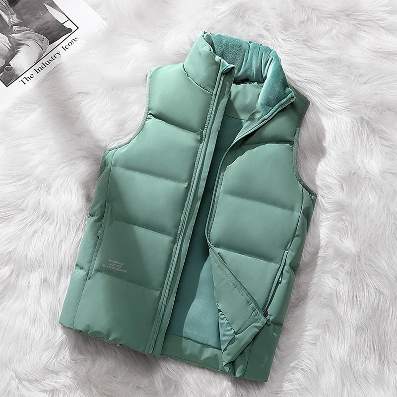 Damen Steppweste mit Thermo-Isolierung und Stehkragen Nord Taschen