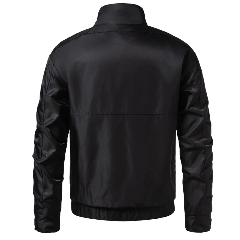 Herren wasserabweisender Utility-Blouson mit Stehkragen, Känguru‑ und Patten‑Taschen Nord Taschen