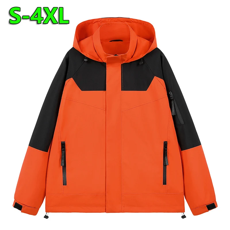 Herren Wasserabweisende technische Urban-Hoodiejacke mit ergonomischer Kapuze, verdecktem Reißverschluss und nahtverdeckten Utility‑Taschen Nord Taschen