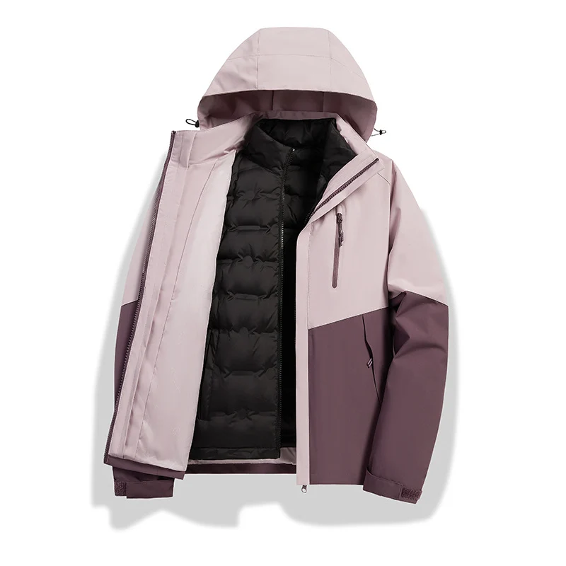 Herren Kombinierbare Winterjacke mit abnehmbarem Stepp-Innenfutter Nord Taschen