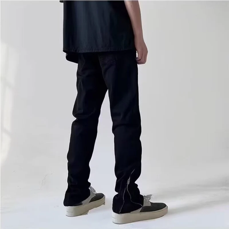Herren Slim-Fit Zip-Ankle-Hose mit seitlichem Reißverschluss-Detail Nord Taschen
