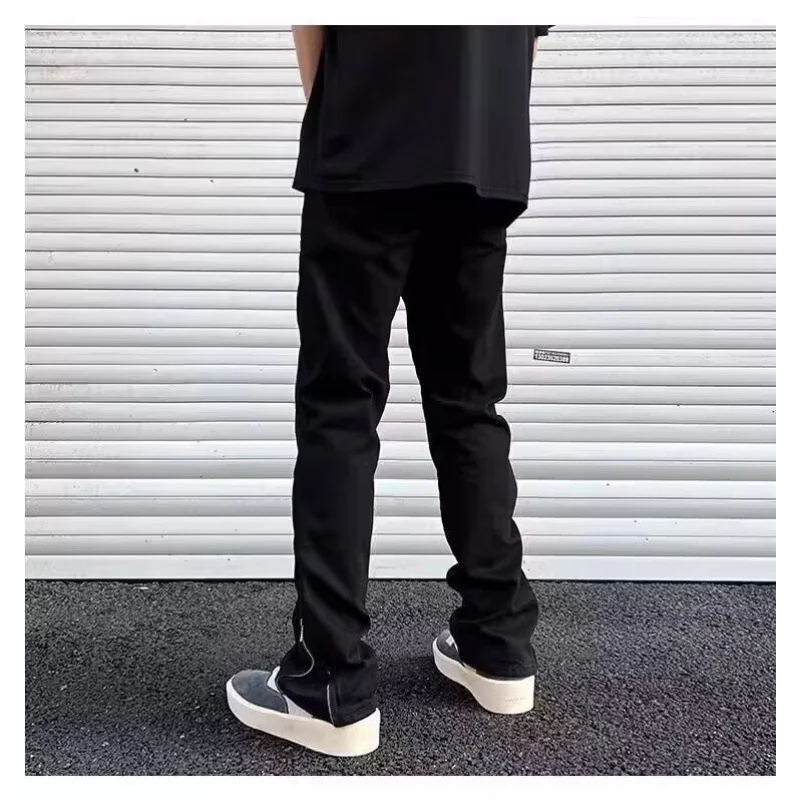 Herren Slim-Fit Zip-Ankle-Hose mit seitlichem Reißverschluss-Detail Nord Taschen