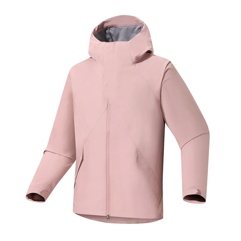 Herren Urbaner Softshell-Trekkingparka mit nahtversiegelter Wetterschutzmembran und anatomischer Kapuze Nord Taschen