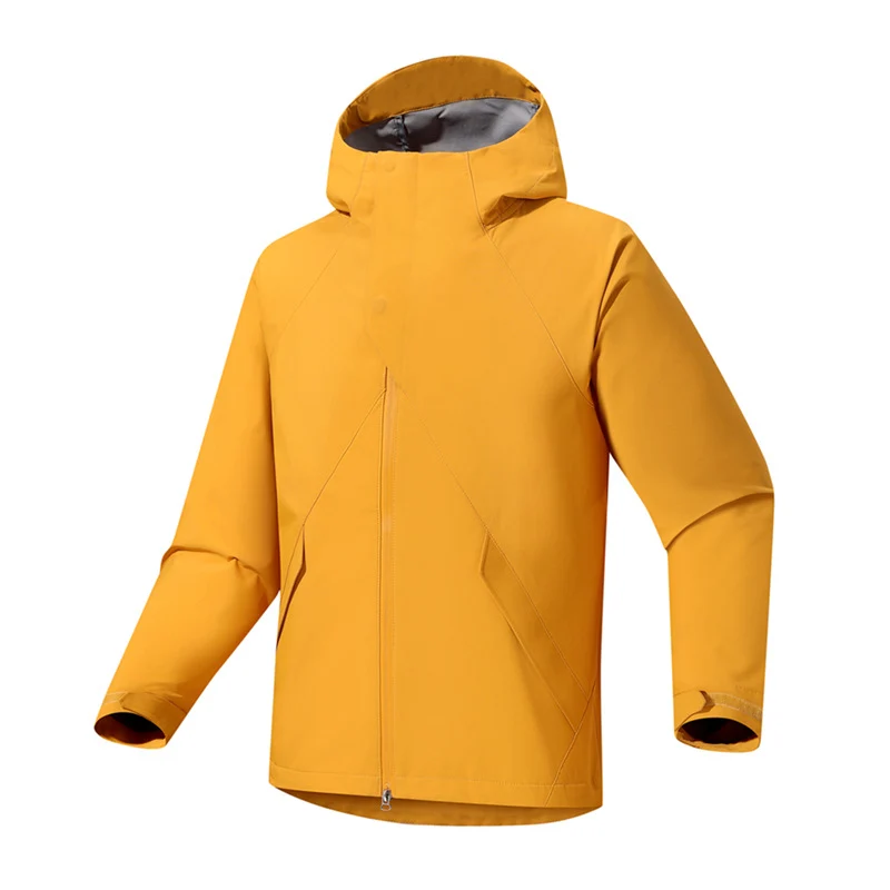 Herren Urbaner Softshell-Trekkingparka mit nahtversiegelter Wetterschutzmembran und anatomischer Kapuze Nord Taschen
