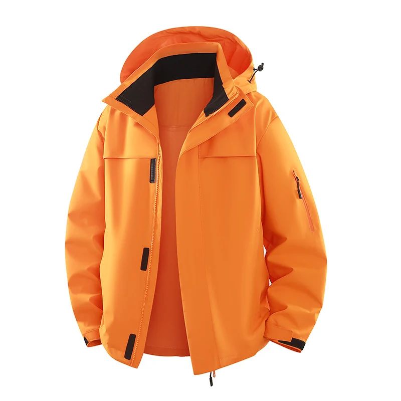 Herren Urbaner Softshell-Outdoorblouson mit Kapuze, verdecktem Reißverschluss und Mehrfach-Taschen Nord Taschen