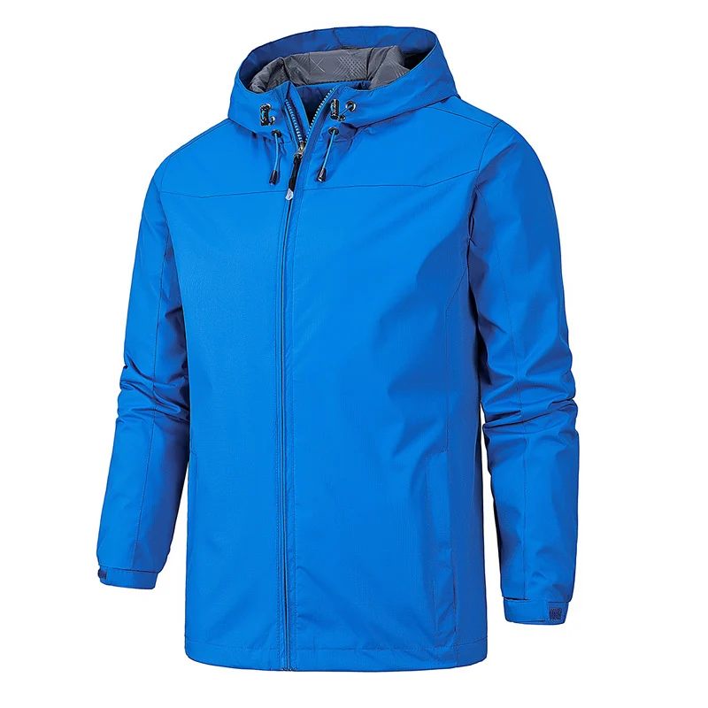 Herren Ultraleichter Ripstop-Kapuzenblouson mit wind- und wasserabweisender Membran Nord Taschen