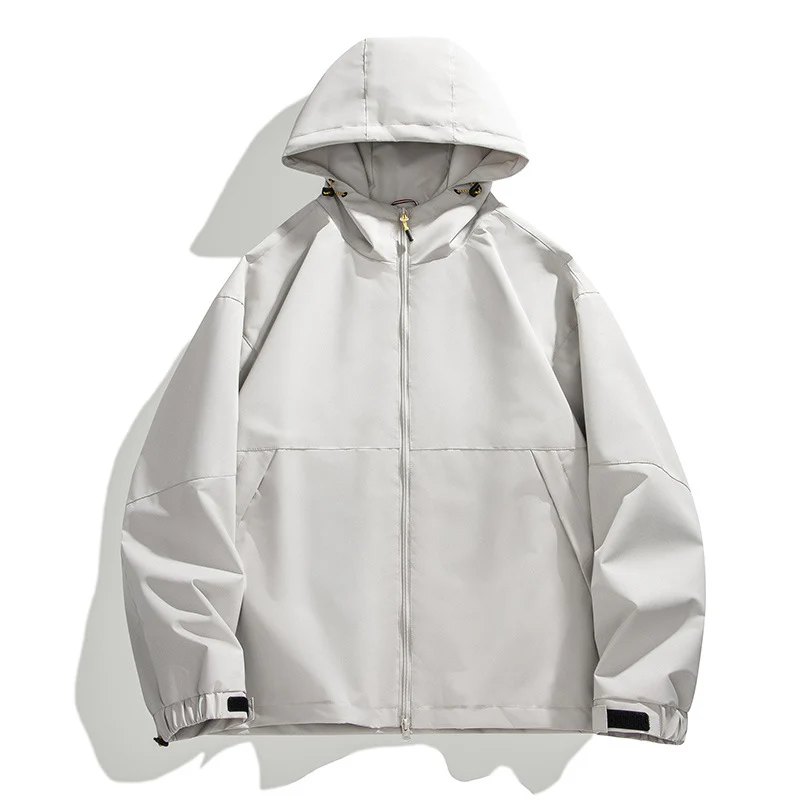 Herren Leichte Urban-Softshell Kapuzenjacke mit minimalistischer Nahtführung und verdecktem Reißverschluss Nord Taschen