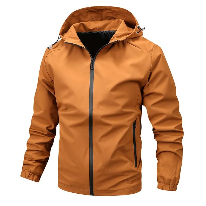 Herren Leichte Softshell‑Kapuzenjacke mit wasserabweisender Membran und versiegelten Reißverschlüssen Nord Taschen