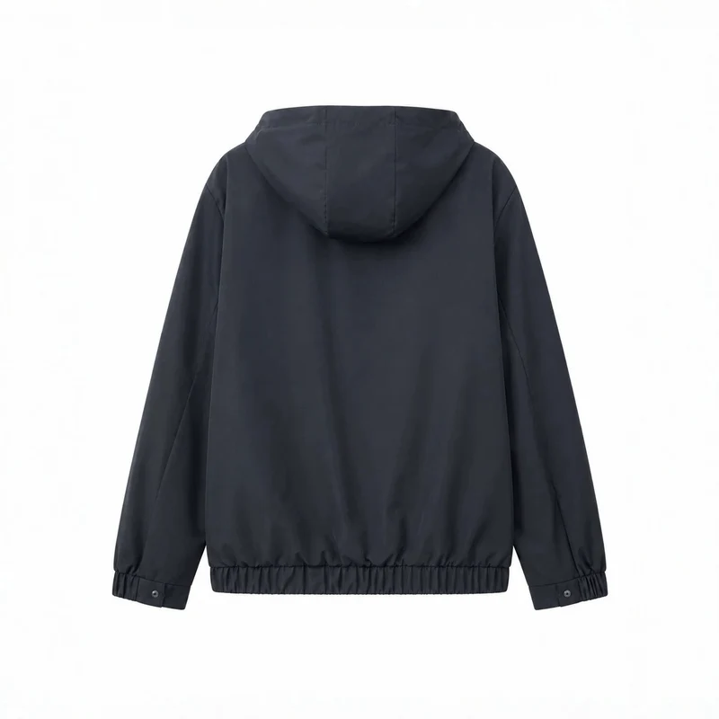 Herren Leichte Softshell‑Hoodiejacke mit wasserabweisender Außenlage, Lederapplikationen und Reißverschlusstaschen Nord Taschen