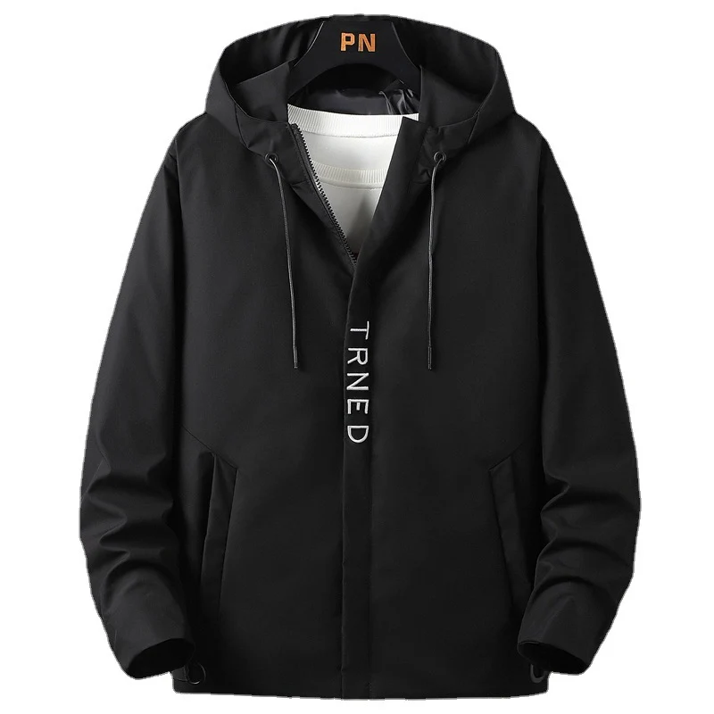 Herren leichte Kapuzen‑Shelljacke mit verdecktem Reißverschluss und minimalistischer Utility‑Optik Nord Taschen