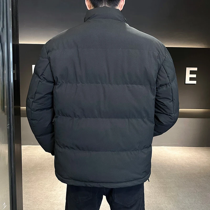 Herren Thermo-Steppjacke mit hohem Stehkragen und aufgesetzten Pattentaschen Nord Taschen