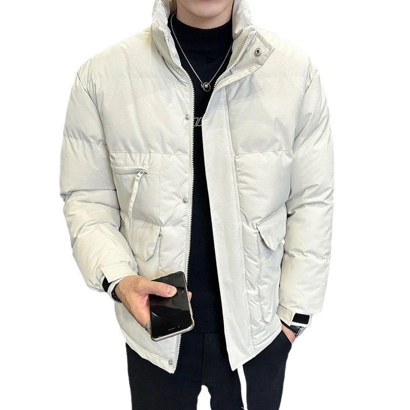 Herren Thermo-Steppjacke mit hohem Stehkragen und aufgesetzten Pattentaschen Nord Taschen