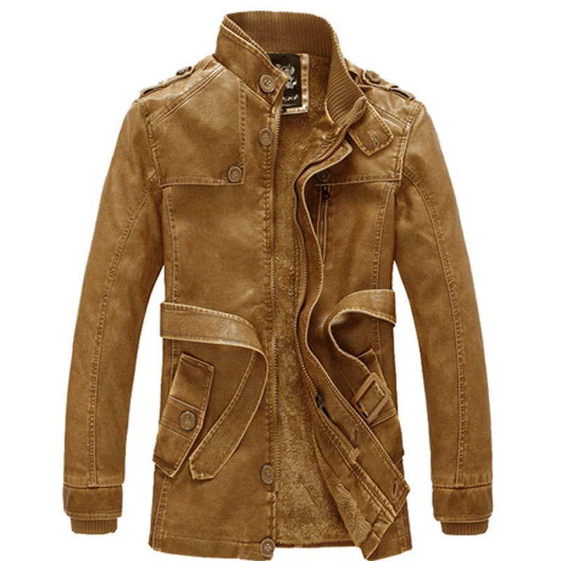 Herren Thermo-Denimparka mit Sherpa‑Futter, hohem Kragen und multifunktionalen Taschen Nord Taschen