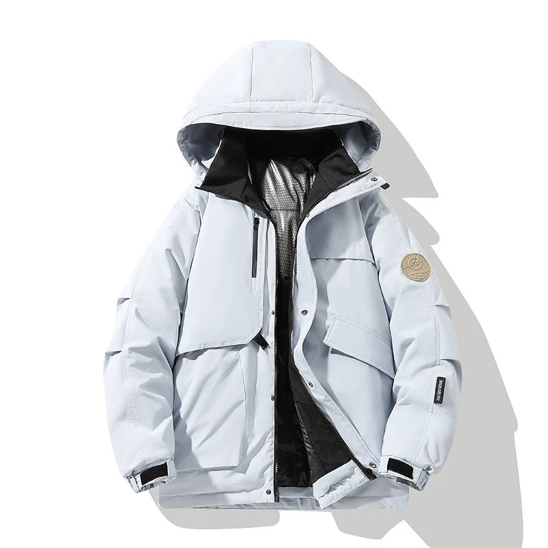 Herren Technischer Kapuzen‑Fieldparka mit Thermoisolierung, winddichter Membran und Multifachtaschen Nord Taschen