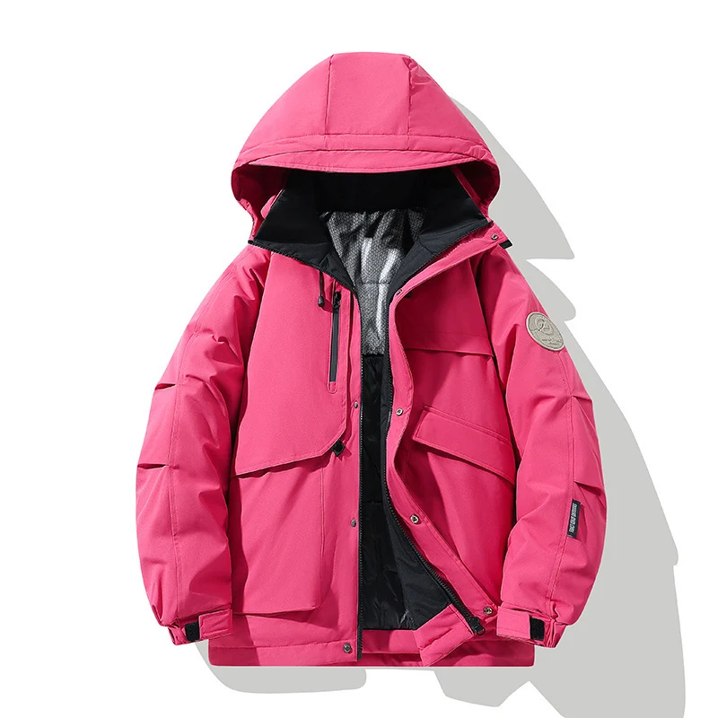 Herren Technischer Kapuzen‑Fieldparka mit Thermoisolierung, winddichter Membran und Multifachtaschen Nord Taschen