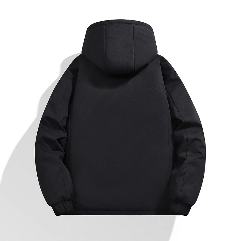Herren Wattierte Kapuzen‑Winterjacke mit wasserabweisender Membran und verschweißter Brusttasche Nord Taschen