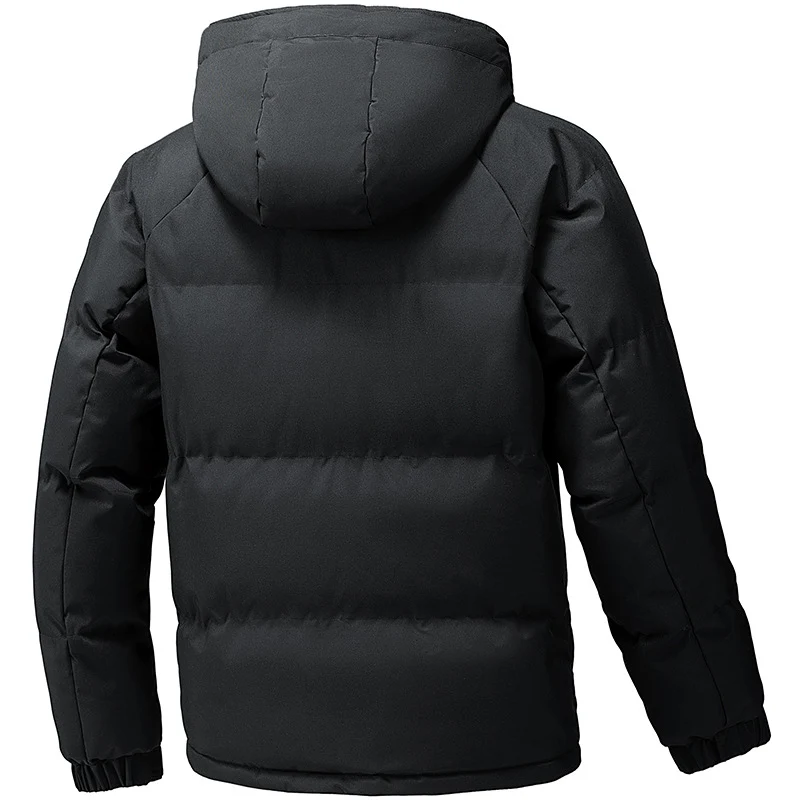 Herren Wattierte Kapuzen-Parka mit Thermofutter und winddichter Außenhülle Nord Taschen