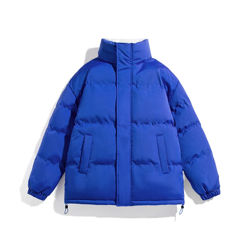 Unisex Boxy-Pufferjacke mit hohem Stehkragen, verdecktem Reißverschluss und verstellbarem Kordelzugsaum Nord Taschen