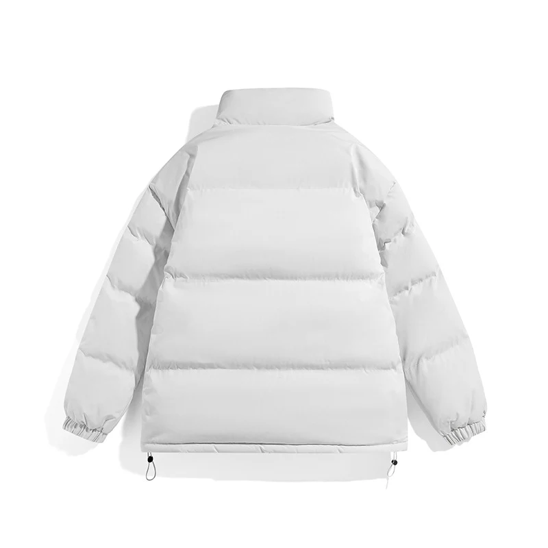 Unisex Boxy-Pufferjacke mit hohem Stehkragen, verdecktem Reißverschluss und verstellbarem Kordelzugsaum Nord Taschen