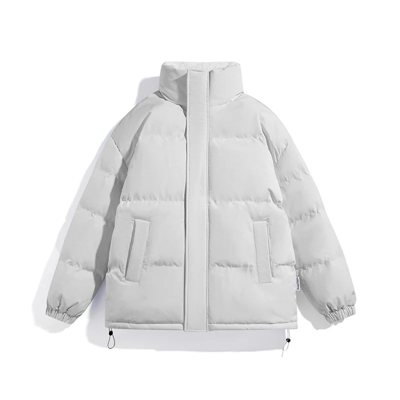 Unisex Boxy-Pufferjacke mit hohem Stehkragen, verdecktem Reißverschluss und verstellbarem Kordelzugsaum Nord Taschen