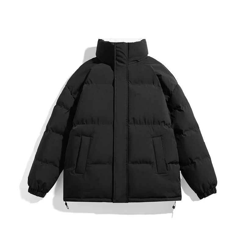 Unisex Boxy-Pufferjacke mit hohem Stehkragen, verdecktem Reißverschluss und verstellbarem Kordelzugsaum Nord Taschen