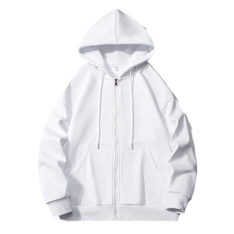 Herren Kapuzensweatjacke mit durchgehendem Reißverschluss, Oversize‑Schnitt und Raglanärmeln Nord Taschen