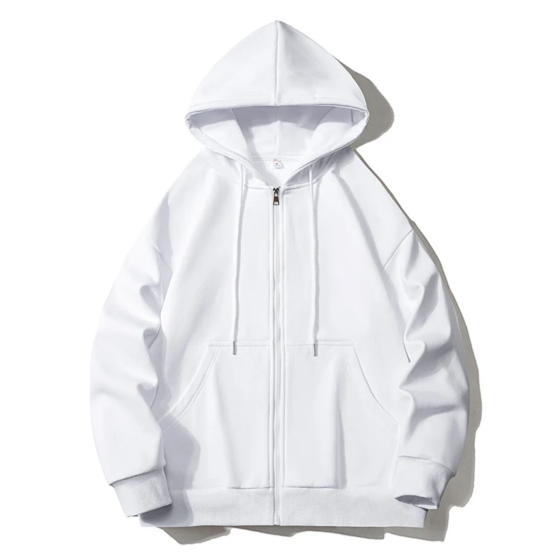 Herren Kapuzensweatjacke mit durchgehendem Reißverschluss, Oversize‑Schnitt und Raglanärmeln Nord Taschen