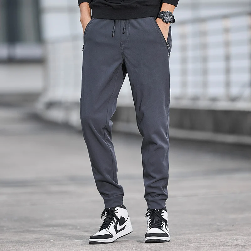 Herren Technische Softshell-Jogginghose mit wasserabweisender Membran, Reißverschlusstaschen und elastischem Kordelbund Nord Taschen