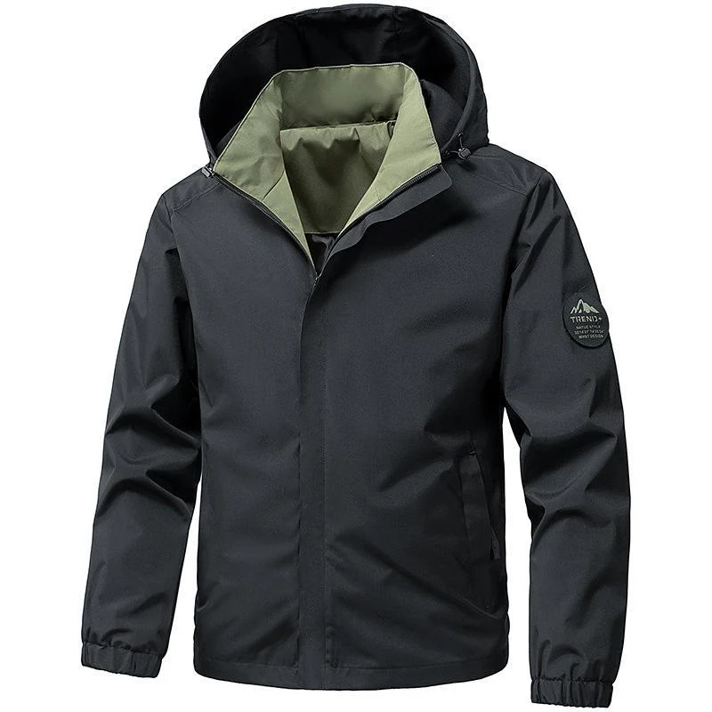 Herren technische Kapuzen-Softshelljacke mit verstellbarer Kapuze und Utility-Taschen Nord Taschen