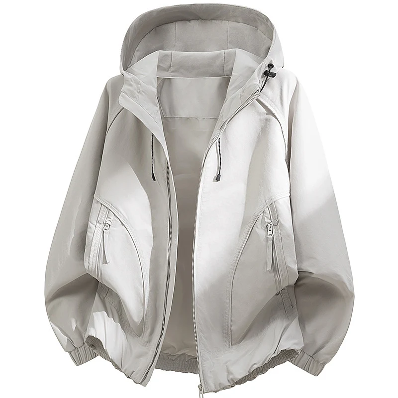 Herren technische Kapuzen-Softshelljacke mit verstellbarer Kapuze und Utility-Taschen Nord Taschen