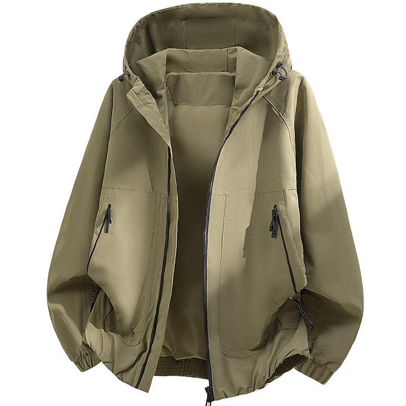 Herren technische Kapuzen-Softshelljacke mit verstellbarer Kapuze und Utility-Taschen Nord Taschen