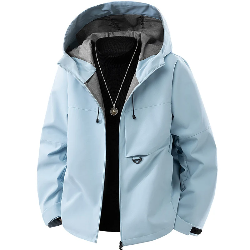 Herren technische Kapuzen-Softshelljacke mit verstellbarer Kapuze und Utility-Taschen Nord Taschen