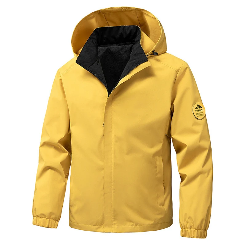 Herren technische Kapuzen-Softshelljacke mit verstellbarer Kapuze und Utility-Taschen Nord Taschen