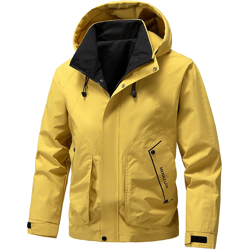 Herren technische Kapuzen-Softshelljacke mit verstellbarer Kapuze und Utility-Taschen Nord Taschen