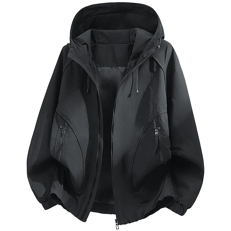 Herren technische Kapuzen-Softshelljacke mit verstellbarer Kapuze und Utility-Taschen Nord Taschen
