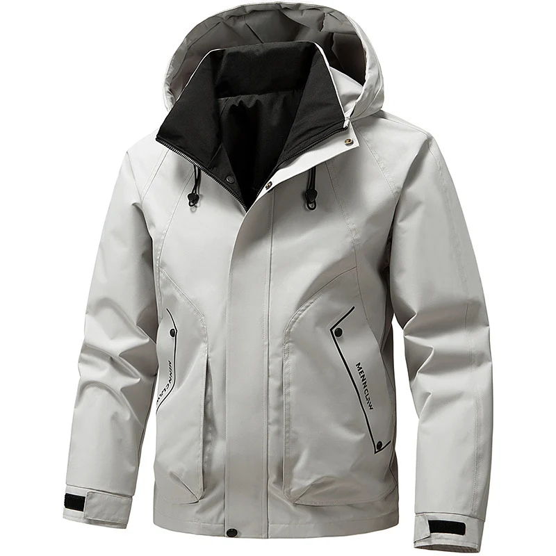 Herren technische Kapuzen-Softshelljacke mit verstellbarer Kapuze und Utility-Taschen Nord Taschen
